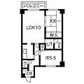 ソレイユ316階5.8万円