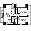 サンコート南8条2階9.0万円