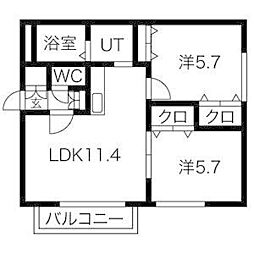 琴似駅 6.0万円