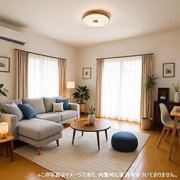 クレール郡山筒井 3LDKのリビング/ダイニング