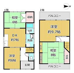 大阪市平野区西脇２丁目の一戸建て