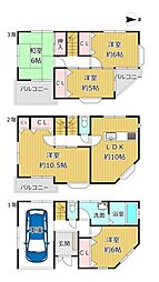 Osaka Metro谷町線 長原駅 徒歩6分