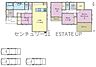 間取り：【間取り】ファミリーにおすすめの4LDK。寝室、お子様のお部屋など分けた使いかたが可能です。