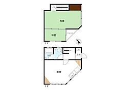 東武東上線 東武練馬駅 徒歩7分 2LDKの間取り