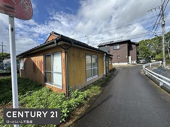 前面道路が広く...