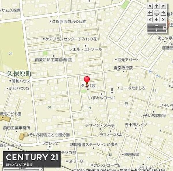 地図を拡大表示