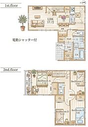 千種区赤坂町四丁目 新築戸建 1号棟