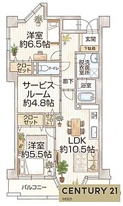 間取り：名古屋市昭和区萩原町二丁目、専有面積63.27平米、2SLDKの中古戸建。名古屋市営バス「川原通二丁目」停徒歩2分。