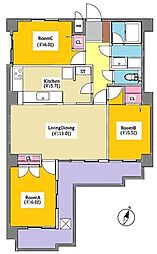 間取図画像 3LDK