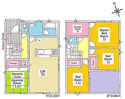 岡崎市細川町 新築戸建 全2棟 2号棟