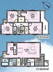 3号棟横須賀市新築戸建 2台駐車可