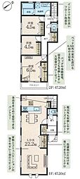 4号棟港北区新築戸建 小学校歩5分 スーパー歩6分