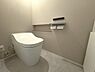 トイレ：明るく清潔感のあるトイレです♪