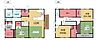 間取り：2階建ての間取り図です。図面と現況が異なる場合は現況を優先させていただきます。
