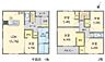 間取り：5ＬＤＫ◇土地面積／168.74平方メートル（52.83坪）建物面積／105.58平方メートル（31.93坪）