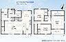 間取り：〇3ＬＤＫ土地面積／129.72平方メートル（39.24坪）建物面積／101.02平方メートル（30.55坪）
