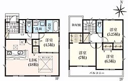 豊川市小坂井町2期 新築戸建(全3棟)2号棟