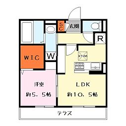 STEELA (ステラ) 1LDKの間取図画像