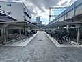 屋根付きの自転...