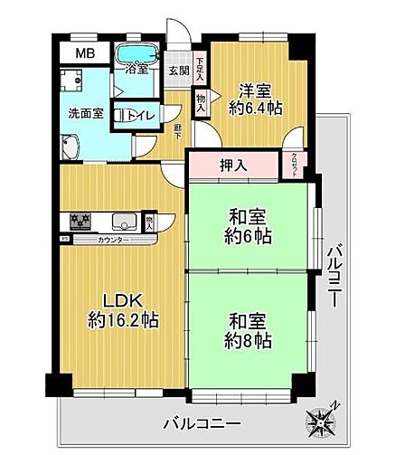 間取り:3LDK