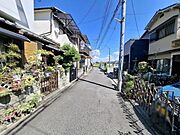 前面道路です。