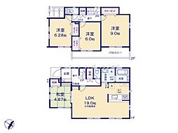 ブルーミングガーデン 羽村市緑ヶ丘4丁目 新築全9棟 4号棟
