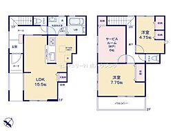 リーブルガーデン 福生市福生 新築 全2棟 2号棟