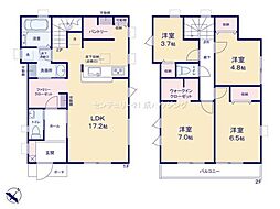 リーブルガーデン 羽村市羽加美1丁目 新築 全4棟 2号棟