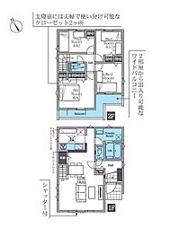 藤沢市本藤沢3期 新築戸建全2棟 2号棟