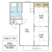 ウィスタリア 102号室 ｜ 茨城県東茨城郡大洗町桜道（賃貸アパート2LDK・1階・50.78㎡） その2