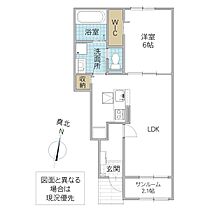 ルシエル II 102号室 ｜ 茨城県水戸市姫子（賃貸アパート1LDK・1階・50.01㎡） その2