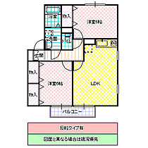 アドラブールフカヤツ A 201号室 ｜ 茨城県ひたちなか市大字中根（賃貸アパート2LDK・1階・55.47㎡） その2