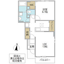 ゴールド サニー コート 103号室 ｜ 茨城県水戸市若宮（賃貸アパート1LDK・1階・45.77㎡） その2