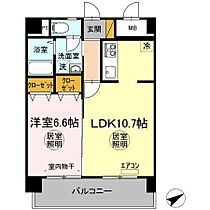 エミネンス大町 203号室 ｜ 茨城県水戸市大町（賃貸マンション1LDK・2階・42.05㎡） その2