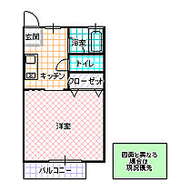 アネックス中川 B棟 102号室 ｜ 茨城県水戸市元吉田町（賃貸アパート1K・1階・22.68㎡） その2