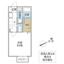 ハルメゾン田彦 202号室 ｜ 茨城県ひたちなか市大字田彦（賃貸アパート1K・2階・30.03㎡） その2