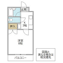 メディア・フラット 103号室 ｜ 茨城県水戸市元吉田町（賃貸マンション1K・1階・25.16㎡） その2