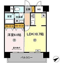 エミネンス大町 903号室 ｜ 茨城県水戸市大町（賃貸マンション1LDK・9階・42.05㎡） その2