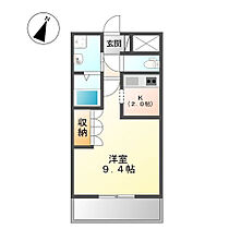 アシューレ 102号室 ｜ 茨城県笠間市鴻巣（賃貸アパート1K・1階・29.75㎡） その2