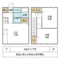 ラフィーネ大谷 B号室 ｜ 茨城県ひたちなか市大字武田（賃貸テラスハウス2LDK・--・51.00㎡） その2