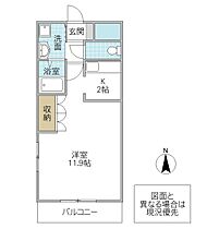 シェルル-Y’s 106号室 ｜ 茨城県水戸市大塚町（賃貸アパート1K・1階・34.00㎡） その2