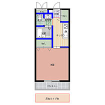 ヴィラ・エスポワール II 306号室 ｜ 茨城県水戸市姫子（賃貸マンション1K・3階・26.49㎡） その2