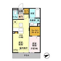 シティーピア 102号室 ｜ 茨城県ひたちなか市東大島（賃貸アパート1LDK・1階・33.39㎡） その2