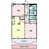 FIELD TOP ISHIKAWA Abitare 203号室 ｜ 茨城県水戸市石川（賃貸マンション2LDK・2階・54.49㎡） その2