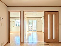 プロムナード III 103号室 1階2DKのリビング/ダイニング