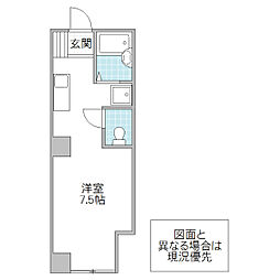 間取図画像 ワンルーム