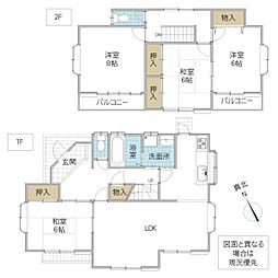 嶋田住宅 4LDKの間取り