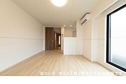 ヴィラバース 201号室 2階1LDKのリビング/ダイニング