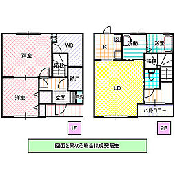 K.T 2LDKの間取り