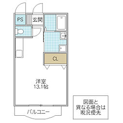 間取図画像 ワンルーム